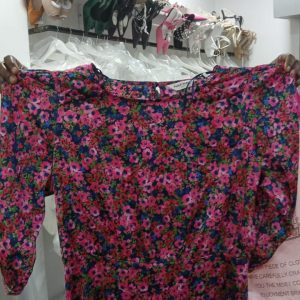 Robe manche courte