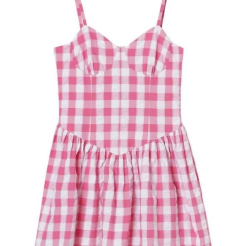 Mini-robe à bretelle